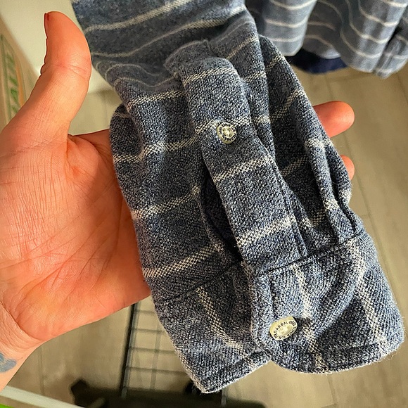 VINTAGE U.S POLO ASSN STRIPED COLLARD LONG SLEEVE - Picture 5 of 5